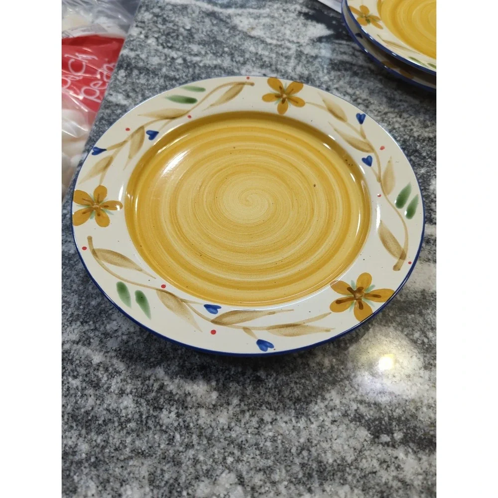 Pier 1- Merida Pattern  Hand Painted Dinner Plate Replacement